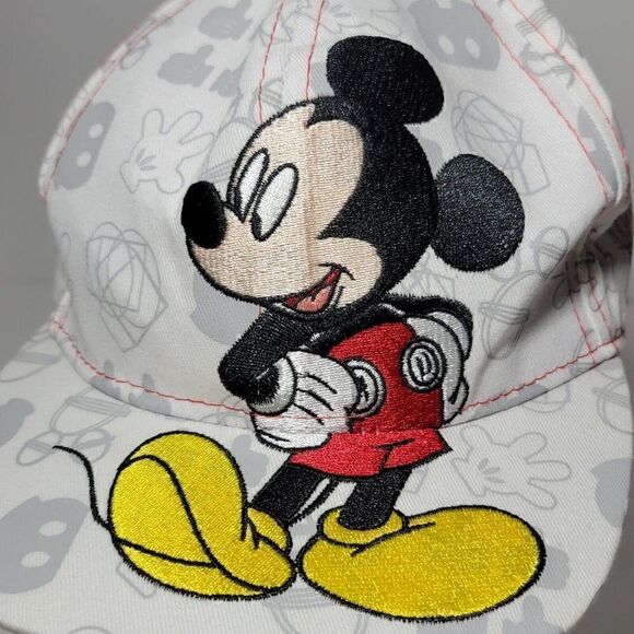 Disney Mickey Mouse Hat Boy Youth Embroidered Snapback Adjustable All Over Print - Picture 2 of 12
